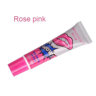 Amazing 6 Colors Peel Off Liquid Lipstick Waterproof Long Lasting Lip Gloss Lint Mask Makeup Tattoo Lipgloss Lipsticks Cosmetic ALODIA STORE
