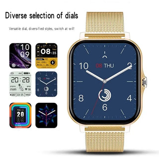 Full Touch Sport Smart Watch Men Women Heart Rate Fitness Tracker Bluetooth call Smartwatch wristwatch GTS 2 P8 plus watch+Box ALODIA STORE