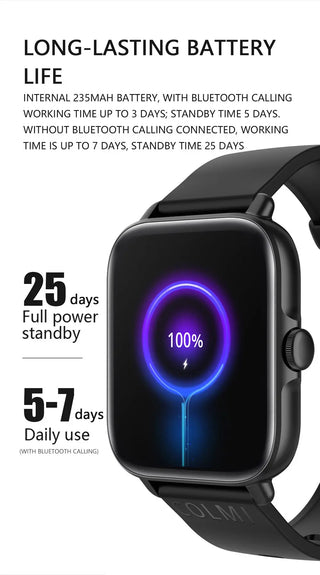 COLMI P28 Plus Bluetooth Answer Call Smart Watch Men IP67 waterproof Women Dial Call Smartwatch GTS3 GTS 3 for Android iOS Phone ALODIA STORE