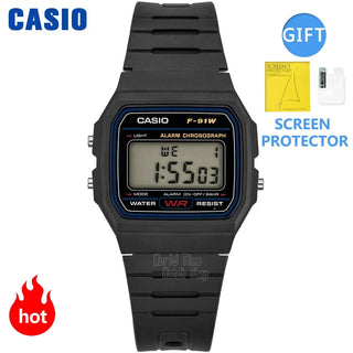 Casio watch  men top luxur set military LED relogio digital watch sport Waterproof quartz men watch Neutral watchs F91W series ALODIA STORE