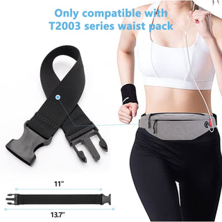 TINYAT Men Waist Bag Pack Purse Casual Large Phone Belt Bag Pouch Women's Canvas Travel Phone Bag Fanny Banana Bag Hip 4 Pockets ALODIA STORE