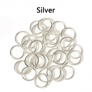 200pcs/lot Wholesale Open Circle Jump Rings Necklace Bracelet Earring Pendant Connectors DIY Making Jewelry Crafts Accessories ALODIA STORE