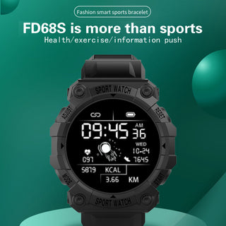 2021 Smart Watch Men Women Heart Rate Fitness Tracker Bracelet Watch Blue.tooth Waterproof Sport Smartwatch For Android IOS ALODIA STORE