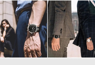 STARKING Business Men Watch 40mm Men's Mechanical Watch Simple Sapphire AM0184 2023 Calendar Ultra Thin Mechanical Watch 5Bar ALODIA STORE