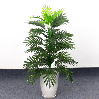 90cm Tropical Palm Tree Large Artificial Plants Fake Monstera Silk Palm Leafs Big Coconut Tree Without Pot For Home Garden Decor ALODIA STORE