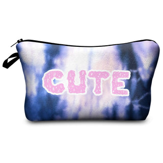 Cosmetic Organizer Bag  Heat Transfer Printing Women Travel ALODIA STORE