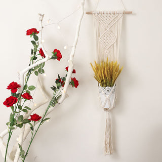 Big Macrame Hanging Planter Hanging Pot Plant Pot Macrame Plant Hangers Air Plant Holder Plant Hanging Decoration ALODIA STORE