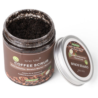 Coffee Scrub Body Scrub Exfoliators Cream Facial Dead Sea Salt For Whitening Moisturizing Anti Cellulite Treatment Acne ALODIA STORE