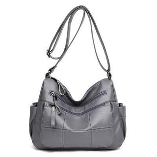 Vintage Women Shoulder Bag Branded Quality Leather Crossbody Bags ALODIA STORE