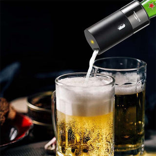 Portable Electric Beer Dispensers 40000 Times/s Ultrasonic Vibration Special Purpose For Bottled &amp; Canned Beer Foam Machine ALODIA STORE