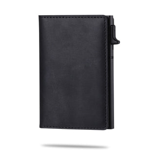 Top Carbon Fiber For Apple Airtag Wallet Men Business ID card ALODIA STORE