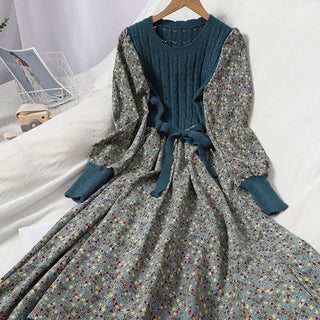 Corduroy Floral vintage For women ALODIA STORE