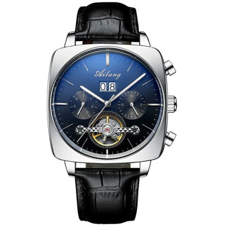 AILANG new watch men's automatic mechanical watch waterproof tourbillon black technology luminous fashion men's watch ALODIA STORE