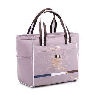 Women's Thermal Lunch Bag Drink Food Fresh Keeping Organizer Insulated Lunch Box Waterproof Picnic Portable Tote Accessories ALODIA STORE