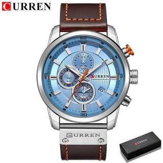 CURREN Fashion Date Quartz Men Watches Top Brand Luxury Male Clock Chronograph Sport Mens Wrist Watch Hodinky Relogio Masculino ALODIA STORE