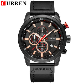 CURREN Fashion Date Quartz Men Watches Top Brand Luxury Male Clock Chronograph Sport Mens Wrist Watch Hodinky Relogio Masculino ALODIA STORE