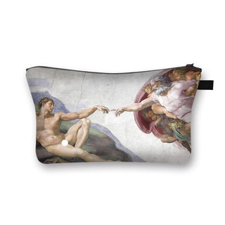 Starry Night / Kiss / Waterlily Painting Cosmetic Bag Van Gogh / Gustav Klimt / Monet Women ALODIA STORE