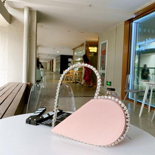 Luxury Colored Diamond Half Moon Women Purses and Handbags Evening Bag Serpentine Designer Party Clutch Bag Chic Wedding Bag ALODIA STORE