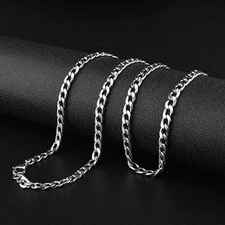Stainless Steel Chain Necklace Long Hip Hop for Women Men on The Neck Fashion Jewelry Gift Accessories Silver Color Choker ALODIA STORE