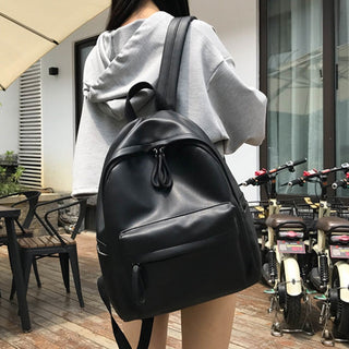 DIEHE Fashion Backpack High Quality PU Leather Women's Backpack For Teenage Girls School Shoulder Bag Bagpack Mochila backpack ALODIA STORE