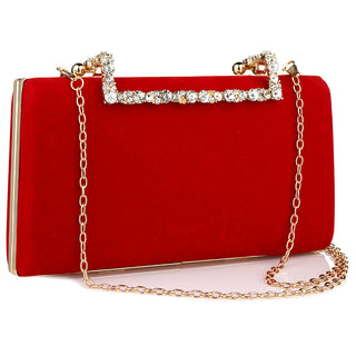 Flannelette Clutch Elegant Luxury Women Bag ALODIA STORE