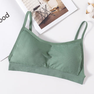 Women Sexy Crop Tops Tube Top Female Streetwear Sleeveless Camis Seamless Sports Lingerie Tee Bra Crop Top Bandeau Top Tank ALODIA STORE