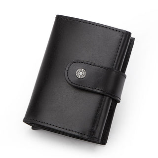Customize Men Card Wallet Business Credit Card Holders leather ALODIA STORE