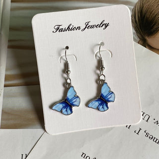 Fashion Women Necklace Korea Style New Butterfly Pendant Necklace Gift For Girl  Cute Lovely Neck Jewelry Wholesale Dropshipping ALODIA STORE