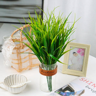 Artificial Flowers Plants Long Stem Plastic Persian Eucalyptus Leaf Fish Herb Home Office Table Centerpieces Garden Decoration ALODIA STORE