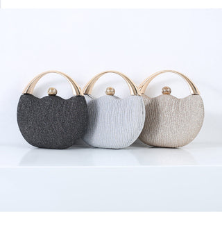 Women's Wedding Clutch Evening Bag Small Female Handbag Luxury Wedding Bridal Purse Chain Party Shoulder Bag ZD1558 ALODIA STORE