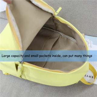 DIEHE Fashion Backpack High Quality PU Leather Women's Backpack For Teenage Girls School Shoulder Bag Bagpack Mochila backpack ALODIA STORE
