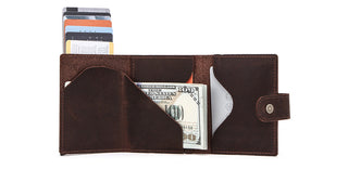 Customize Men Card Wallet Business Credit Card Holders leather ALODIA STORE