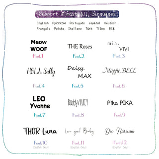 Personalized Pet Cat Dog ID Tag Collar Accessories MW001 Custom Engraved Necklace Chain Charm Supplies For Dog Tag Name Products ALODIA STORE