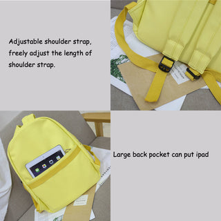 DIEHE Fashion Backpack High Quality PU Leather Women's Backpack For Teenage Girls School Shoulder Bag Bagpack Mochila backpack ALODIA STORE