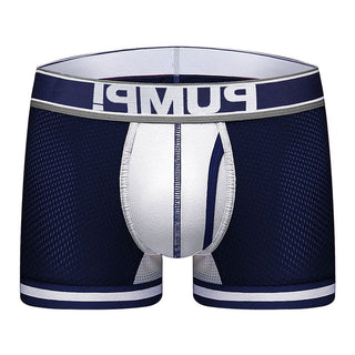 Lingeries Cotton Patchwork Low waist Sexy Men Underwear Boxer Shorts New Trunks Mens Boxershorts Underware Boxers Funny ALODIA STORE