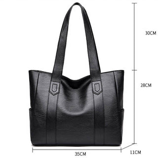 Big Bag 2023 fashion women pu leather handbag luxury tote shopper bag designer ALODIA STORE