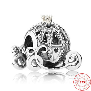 100% 925 Sterling Silver Boy Girls Feather Cat Dog Family Tree Beads Fit Original Pandora Charms Bracelet Women DIY Fine Jewelry ALODIA STORE