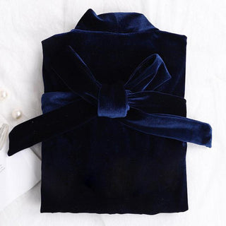 Women Sexy Bride Wedding Robe Sleepwear Velvet Intimate Lingerie women sexy ALODIA STORE
