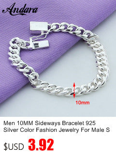 New Trendy Men's 6MM 60cm Snake Chain Necklace for Women Fashion 925 Jewelry Sterling Silver Necklace ALODIA STORE