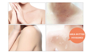 BIOAQUA Body Scrub Shea Butter Exfoliating Body Lotion Deep Cleansing Moisturizing Exfoliator Gel Moisturizer Dead Skin Remover ALODIA STORE