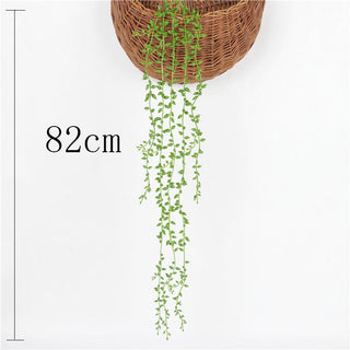 50-105CM Artificial Hanging Flower Plant Fake Vine Willow Rattan Flower Artificial Hanging Plant For Home Garden Wall Decoration ALODIA STORE