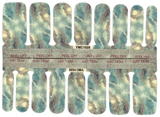 22tips Solid color Toenail Sticker ALODIA STORE