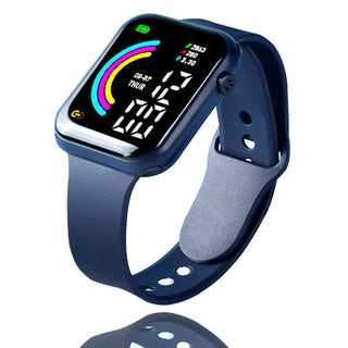 Child Watch Ultra Light LED Digital Watch for Kids Boy Girl Sports Military Silicone Wristband Electronic Clock relogio infantil Alodia Store