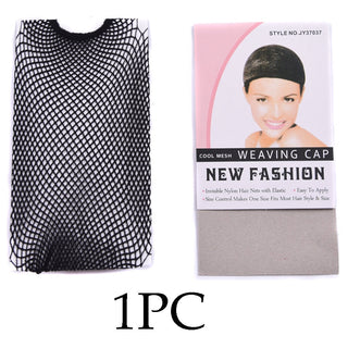 Black Wig Cap Hairnet For Wigs Making Streching Mesh Wig Cap For Women Wig Liner Accessories1/2/5pcs ALODIA STORE