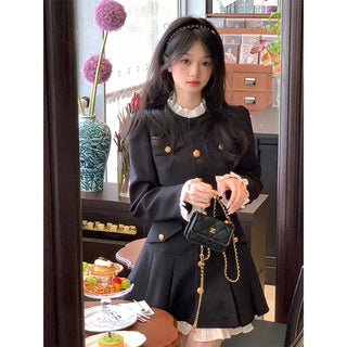 Elegant Women Dress Long Sleeve Office Ladies Polo Collar ALODIA STORE