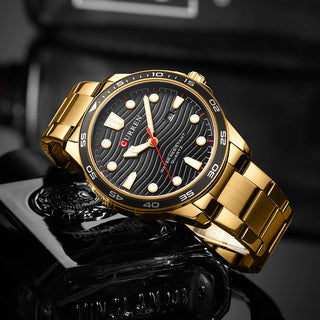 2022 New CURREN Luxury Brand Men Sport Watches Men Quartz Watch Stainless Steel Men Fashion Casual Wrist Watch Relogio Masculino ALODIA STORE