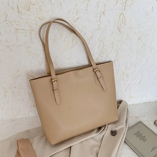 Women's Vintage PU Leather Tote Hobo Shoulder Bag Handbag High Capacity Travel Commute School Work Business Bags for Female E298 ALODIA STORE