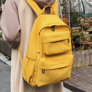 Students Waterproof Nylon Backpack for Women Multi Pocket Travel Backpacks Female School Bag for Teenage Girls Back To School ALODIA STORE