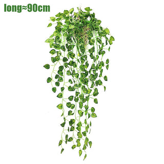 Artificial Plant Persian Fern Leaves Vines Room Home Garden Decoration Accessories Wedding Party Wall Hanging Balcony Decoration ALODIA STORE