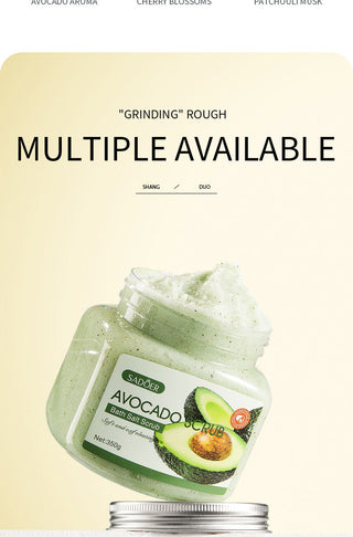 Body Scrub Skin Care Bath Salt Exfoliating Cleansing Pore Soften Whitening Remove Dead Skin Blueberry Gentle Nourish Care ALODIA STORE